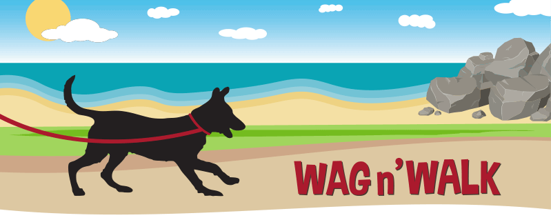 Wag n' Walk SPCA of Monterey County Logo