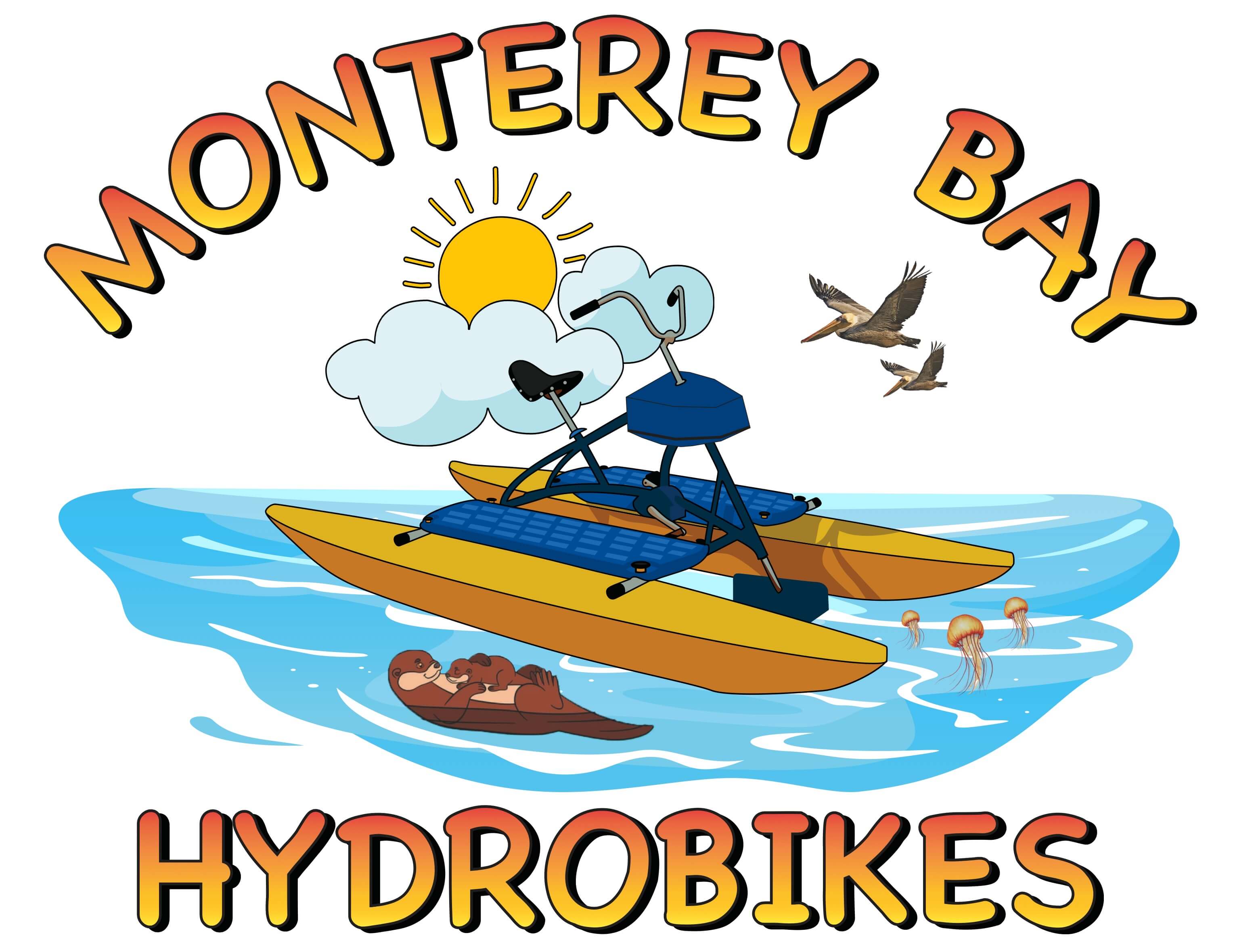 Colorful logo for hydrobike company
