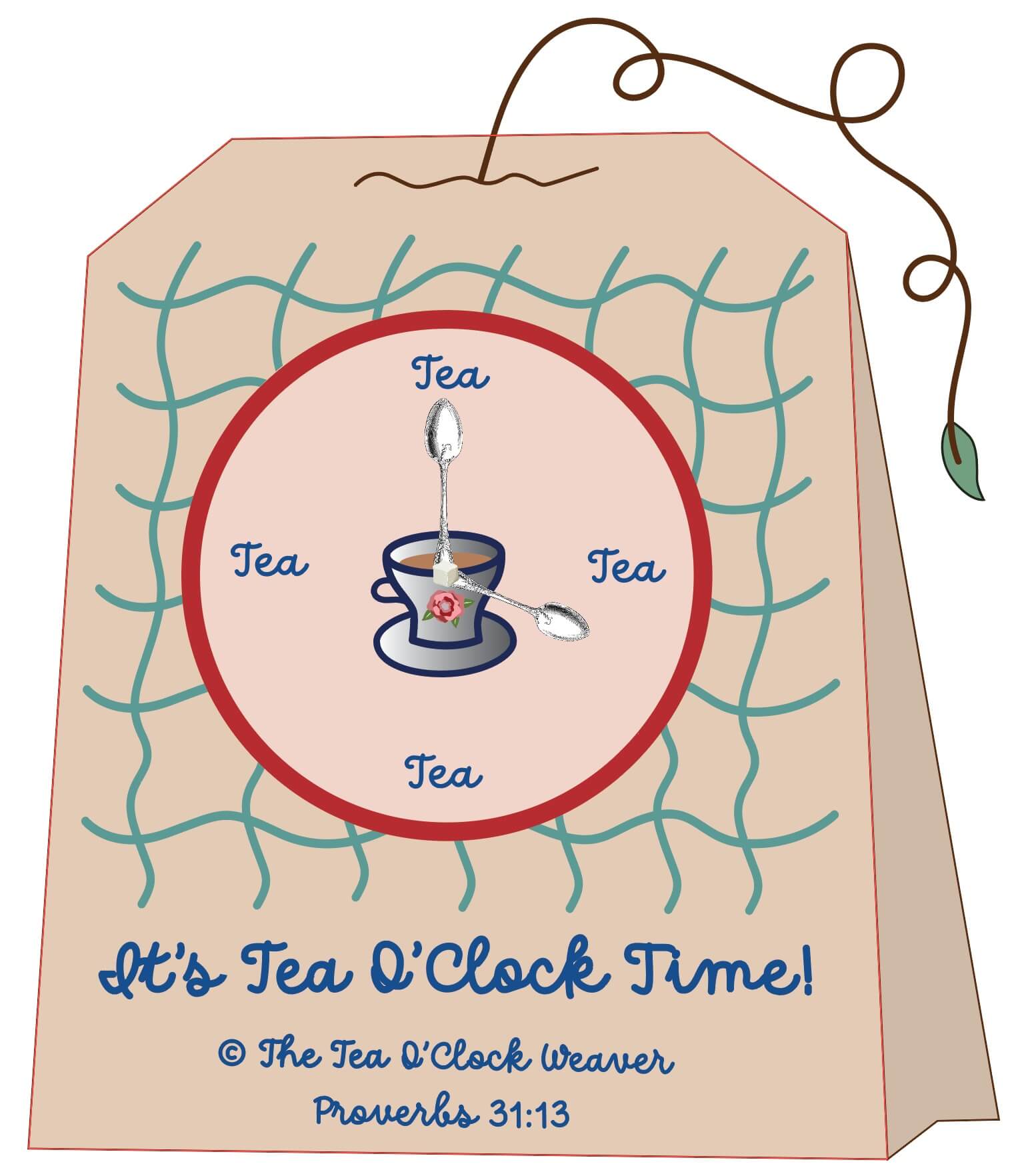 Animated tea bag