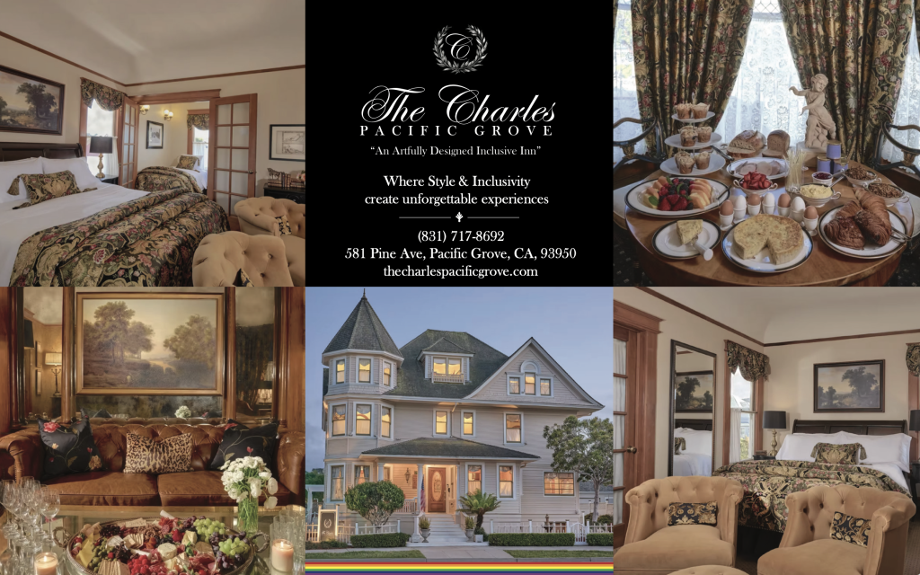 The Charles Pacific Grove - Monterey County Weekly Visitors Ad