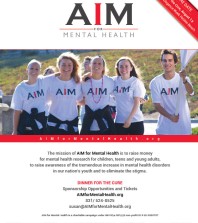 AIM for Mental Health Carmel Magazine Ad