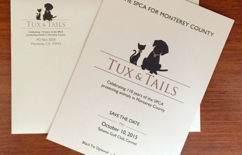 SPCA for Monterey County Save the Date Stationery