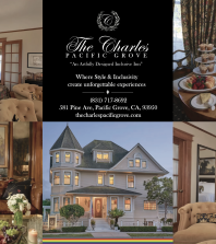 The Charles Pacific Grove - Monterey County Weekly Visitors Ad
