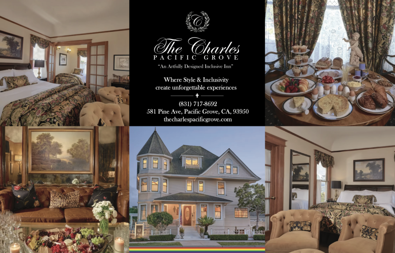 The Charles Pacific Grove – Monterey County Weekly Visitors Ad