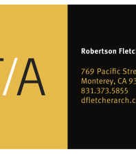 Robertson Fletcher / Architects Jobsite Signs